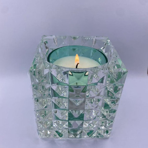 Bougeoirs en <span class=keywords><strong>cristal</strong></span> minimalistes anciens, bougeoirs décoratifs en <span class=keywords><strong>cristal</strong></span> pour la décoration de la maison - Product Image 1