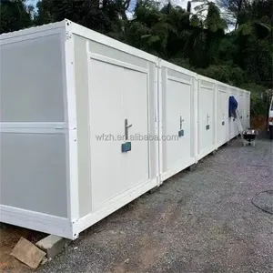 조립식 주택 20 피트 40 피트 모듈 식 접이식 컨테이너 하우스 캠핑 접이식 소형 컨테이너 하우스 오피스