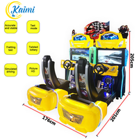 Simulateur de course automobile pour 2 joueurs, jeu vidéo Outrun, machine de jeu pour enfants pour salle d'arcade