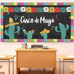 Bordes Decorativos Coloridos para Tableros de Anuncios con Temática Mexicana para Fiestas y Decoración de Aulas - Product Image 3
