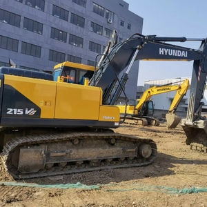 Excavadora Usada Original Hyundai 215 220 225 305, Equipo Hidráulico Estable para Uso en Canteras y Construcción - Product Image 1