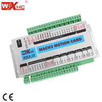 Tarjeta de Interfaz CNC MACH3 de 3 Ejes con Aislamiento Óptico Industrial WIXHC MK3-IV, Salida PWM de 5V 0-10V para Fresadora