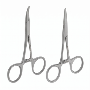 Pinzas Hemostáticas Dentovos Premium Curvas, Instrumento de Cirugía Dental y Oral para Uso Médico y Quirúrgico - Product Image 1
