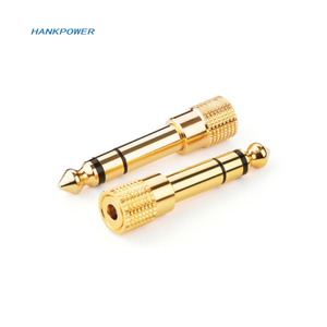 6.35mm 1/4 mâle à 3.5mm 1/8 femelle adaptateur casque stéréo prise Audio prise or <span class=keywords><strong>pour</strong></span> haut-parleur casque guitare <span class=keywords><strong>ampli</strong></span> <span class=keywords><strong>Piano</strong></span> <span class=keywords><strong>numérique</strong></span> - Product Image 1