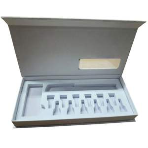 Recyclable Rigid Book Shaped Paper <b>Box</b> for Medicine Injection <b>Pen</b> Custom Logo Printed Cardboard Storage Packaging Gift <b>Box</b> - Product Image 4