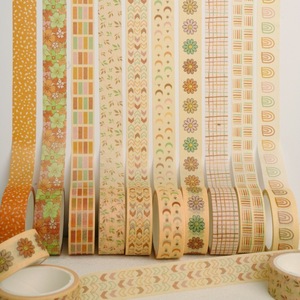 Boho Washi Tape 20 Rolls Retro Design For Journaling Diy Decorative <b>Paper</b> Tape - Product Image 4