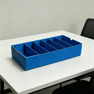 Wholesale Partition Recyclable Cardboard Box Multi Grid TCG Sports Card <b>Storage</b> For Retail Store Collectors - Product Image 4