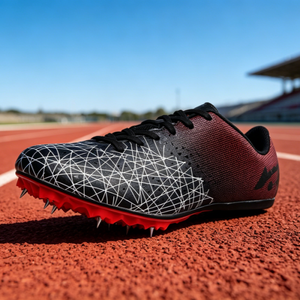 Chaussures de course athlétiques légères à crampons haute performance, adhérence puissante, semelle extérieure durable pour hommes, étudiants, saut en longueur - Product Image 4