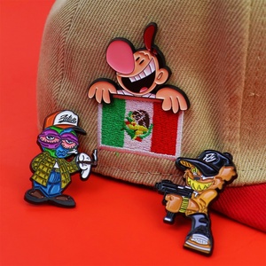 High Quality Metal Crafts Pines Para Gorras <b>Hat</b> Enamel Pins Para Gorras Base Ball Lapel Pins <b>Hat</b> Pins - Product Image 5