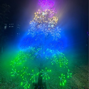 Luces Decorativas RGB de 36V para Centros Comerciales, Bodas, Casas Nuevas, con Degradado de Color, Tipo Fuegos Artificiales, para Árboles de Navidad - Product Image 5