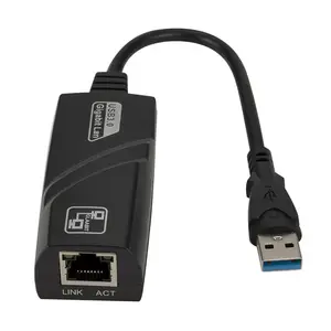 USB 30 유선 네트워크 LAN 10/100/1000 Mbps PC 컴퓨터 USD 3.0 에 RJ45 기가비트 이더넷 어댑터
