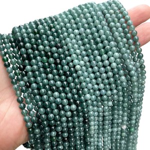 JD 8mm Genuine Natural Burma <strong>Jades</strong> <strong>Stone</strong> Beads Natural Jadeite Emerald <strong>Jade</strong> Round Loose Beads for Jewelry Making - Product Image 6