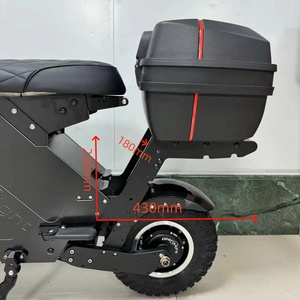 Geofought Molo 5 R7 R8 G14 Adult Moped Electric Scooter Body Parts Accessories Rear Rack <b>Trunk</b> Basket Food Delivery Carry Box - Product Image 2