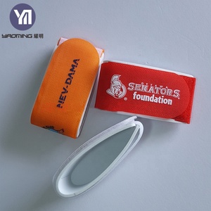 l'arrière-pays jaune logo personnalisé élastique alpin casier nylon crochet et boucle de fixation lunettes de <span class=keywords><strong>ski</strong></span> boucle sangle - Product Image 1