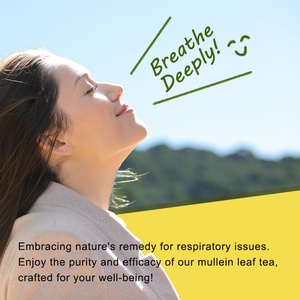 Chinaherbs - Extracto de Hoja de Gordolobo Seca 100% Orgánico, Té Natural para el Apoyo y la Limpieza Pulmonar para Fumadores, Certificado - Product Image 6