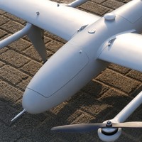Plateforme d'arpentage à aile fixe FY-VT04, envergure 2,5 m, pour levés topographiques cadastriels, GPS RTK, garantie 1 an