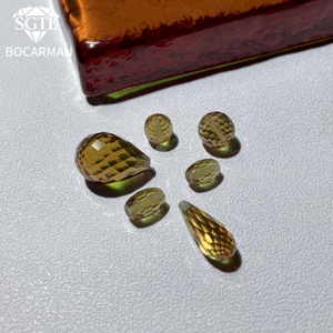 Fabrieksoutlet Islamitische gebedskralen Midden-Oosterse Sultanite Lab-gekweekte gebedskralen Kleurveranderende zonlicht losse edelstenen - Product Image 4