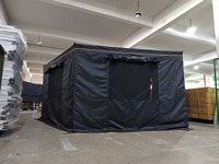 Auvent de voiture rétractable à 270 degrés PU2000mm UV50 avec sac de rangement étanche adapté aux camions SUV Van Campers