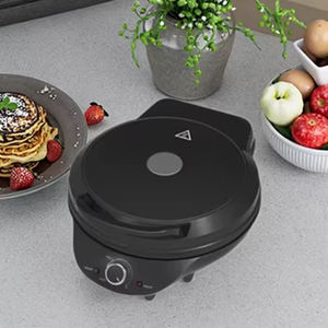 Machine à pizza commerciale électrique de 10 pouces de comptoir antiadhésif à cuisson rapide avec four <span class=keywords><strong>en</strong></span> <span class=keywords><strong>pierre</strong></span> professionnel à contrôle de température - Product Image 5