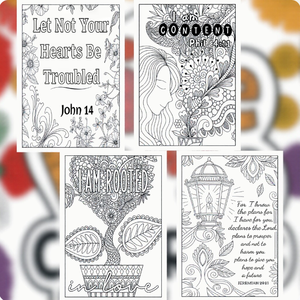 Libro <span class=keywords><strong>da</strong></span> colorare biblico per <span class=keywords><strong>adulti</strong></span> con 24 pagine di versetti ispiratori e <span class=keywords><strong>disegni</strong></span> floreali per il relax cristiano e la riduzione dello stress - Product Image 2