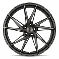 Jantes en alliage forgé légères Brush Black 17-22 pouces Performance Deep Conccave 5x112 5x120 compatibles avec E-Class C-Class 320i 330i