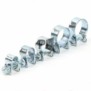 Mini <span class=keywords><strong>pince</strong></span> réglable de remplacement de pièces d'auto 7-17Mm collier de serrage de tuyau de carburant de <span class=keywords><strong>voiture</strong></span> collier de serrage de tuyau d'air galvanisé Clips de tuyau d'<span class=keywords><strong>essence</strong></span> <span class=keywords><strong>Diesel</strong></span> - Product Image 1