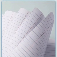 Cahier à couverture imprimée, 100 feuilles, reliure agrafée, papier pour carnet, fournitures scolaires, options multicolores