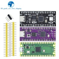 TZT para Raspberry Pi Pico Board RP2040, microordenadores de bajo consumo de doble núcleo y 264KB ARM, procesador Cortex-M0+ de alto rendimiento