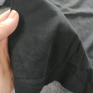 T-shirts pour hommes en stock commande directe style décontracté 100% pur coton boîte résistante noire en stock - Product Image 3