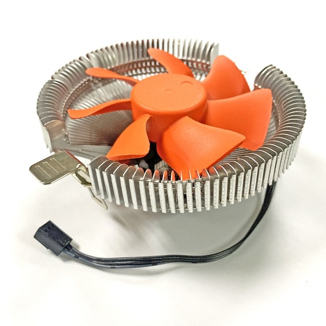 Universal CPU Core AMD FM AM2 AM3 Intel I3 I5 I7 Cooling Fan LED Color Custom PC Processor Radiator Heatsink Fan Chip Cooler