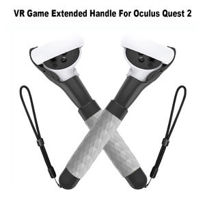 Nuevo Diseño de Empuñadura Extendida para <span class=keywords><strong>VR</strong></span> para Oculus Quest 2, Accesorios para Jugar <span class=keywords><strong>Beat</strong></span> Saber, Golf, Tenis y Otras Experiencias de Juego - Product Image 2