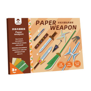 Mr. Toy – ensemble d'armes en origami, modèle 3D, jouet éducatif pour enfants de 4 à 6 ans, kit d'artisanat à faire soi-même - Product Image 2