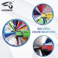 TPU PPF alto brillo lucha verde Auto envoltura película alta visibilidad Logo gráfico CAMBIO DE Color pegatinas de coche