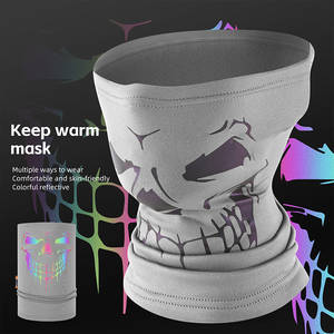 WEST BIKING-Écharpe Réfléchissante Colorée et Chaude et Coupe-Vent, Doublée de Velours, Doublure Ultime pour la Peau, <span class=keywords><strong>Cache</strong></span>-Cou - Product Image 2