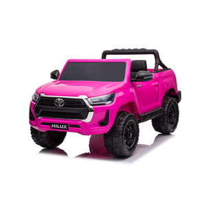Coche eléctrico para niños Toyota con licencia de paseo para niños, coche eléctrico con dientes azules, control remoto, coches para niños, superventas, número de modelo de coche, 1, 2 - Product Image 4