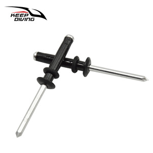 Kit de fixation pour poignée de kayak Keep Diving avec poignées en plastique, rivets en aluminium et vis en acier inoxydable pour la pêche et le tourisme - Product Image 4