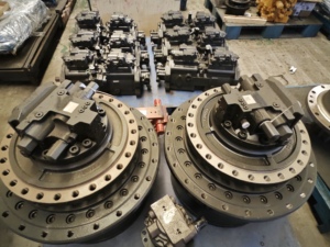 EDDIE FTM02A Fahrmotor für <span class=keywords><strong>2</strong></span>-3 Tonnen Bagger - Endantrieb Baggerteile - Product Image 4