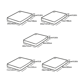 Custom Full Single Size Microfiber <strong>Protector</strong> De Colchon Couvre Lit Non-Woven Quilted Waterproof Bed Mattress <strong>Protector</strong> Cover - Product Image 5
