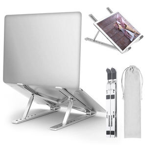 Compatibele Notebook Computer Metalen Houder Verstelbare Opvouwbare Aluminium Laptop Stand <span class=keywords><strong>Status</strong></span> - Product Image 1