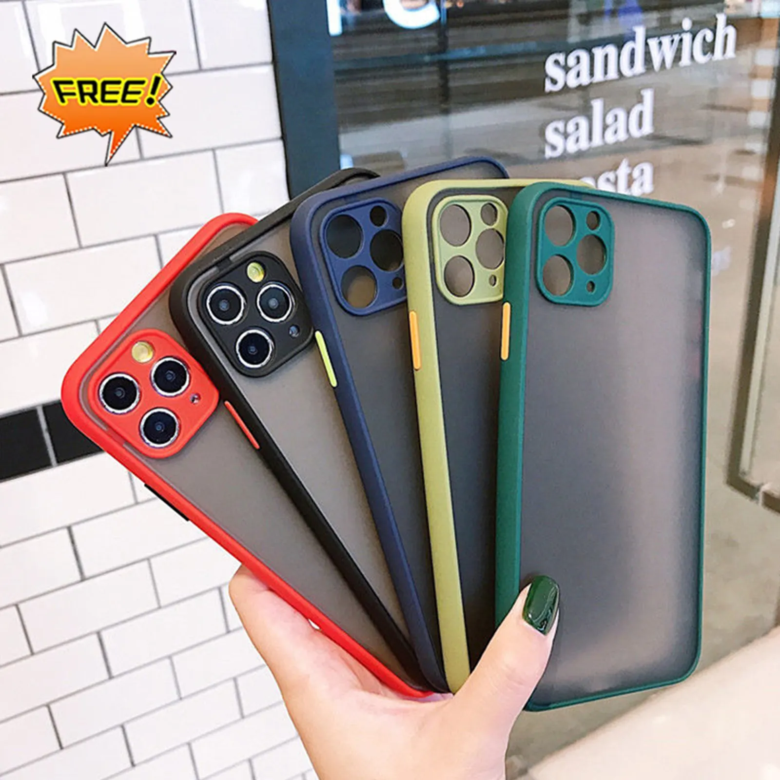 Fashion Cute Anti-Scratch Soft Cover Tpu Phone Case Colorful Handphone Case For Iphone 11 12 13 Pro Max