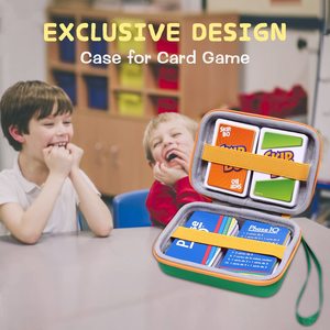 Étui rigide imperméable en EVA pour <span class=keywords><strong>jeu</strong></span> <span class=keywords><strong>de</strong></span> cartes, <span class=keywords><strong>jeu</strong></span> <span class=keywords><strong>de</strong></span> cartes <span class=keywords><strong>UNO</strong></span>, étui <span class=keywords><strong>de</strong></span> transport et <span class=keywords><strong>de</strong></span> rangement protecteur pouvant contenir jusqu'à 300+ cartes - Product Image 6