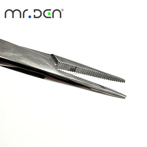 Mr.Den Tang hemostatik profesional, instrumen gunting bedah penjepit hemostatik baja tahan karat 14/16/18cm - Product Image 4