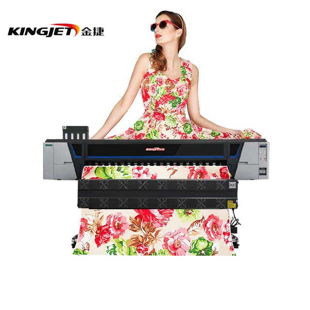Factory Direct Sale 1.6m 1.8m 3.2m Large Wide Format Automatic New Inkjet Dye Sublimation Printer