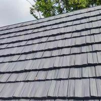 Bardeaux de toiture en composite polymère de qualité supérieure, aspect bois synthétique, tuiles durables pour maisons résidentielles et commerciales