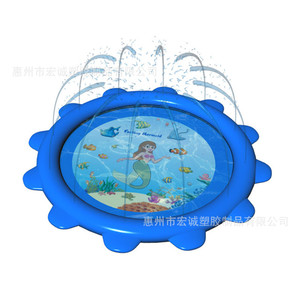 Inflatable Crab Water Play Mat Pvc Outdoor <b>Garden</b> Childrens Toy 1 2 Meters - Product Image 2