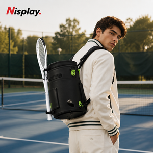 เครื่องยิงลูกเทนนิส Nisplay L1 ความจุ 60+ ลูก แบบพกพา พร้อมรีโมทคอนโทรล อุปกรณ์ฝึกซ้อมอัตโนมัติสำหรับไม้เทนนิส L1 ระดับโลก - Product Image 3