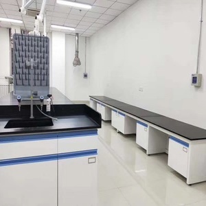 Mesa de Laboratorio Resistente a Químicos, Superficie de Acero Laminado en Frío, Resina Epoxi, Diseño Moderno para Uso Hospitalario, <span class=keywords><strong>Kayuen</strong></span> - Product Image 5