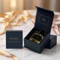 Cajas Rígidas Magnéticas para Perfumes de Lujo con Acabado Mate, Materiales Reciclados, Grabado en Relieve, Inserto de Espuma EVA Personalizado para Hombre