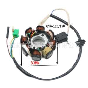 คอยล์จุดระเบิดมอเตอร์ไซค์ GY6125/150 รุ่นใหม่ 8 ขั้นตอน พร้อมแม็กนีโต - Product Image 3