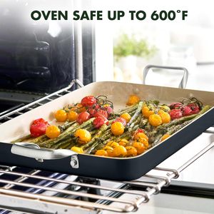 23 best-seller <span class=keywords><strong>Plaque</strong></span> de gril pour la <span class=keywords><strong>cuisson</strong></span> <span class=keywords><strong>Plaque</strong></span> de gril en acier inoxydable antiadhésive avec poignées en métal <span class=keywords><strong>Plaque</strong></span> de gril pour le camping en plein air - Product Image 3